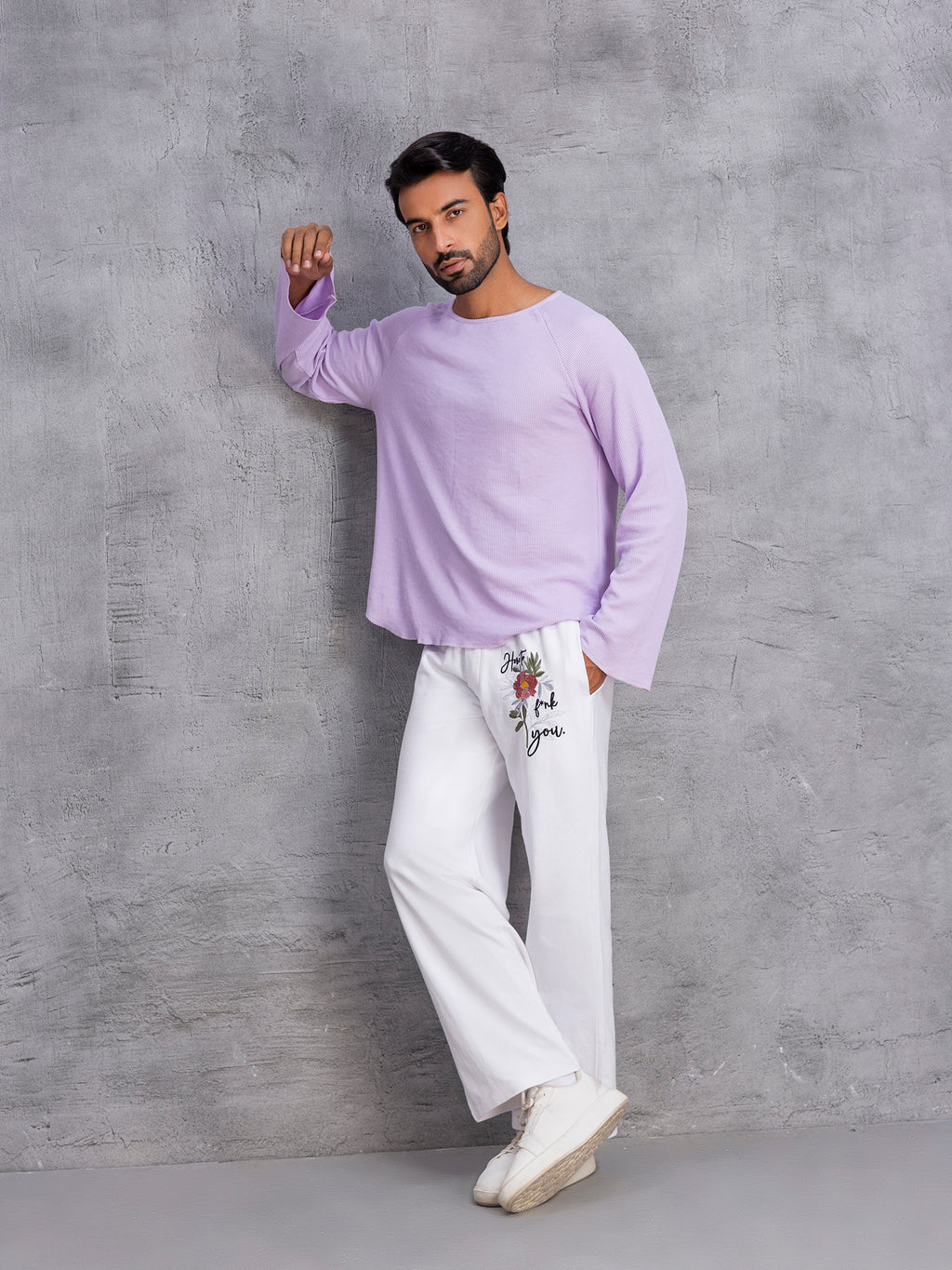 Premium Fit Embroided Cotton Pyjama