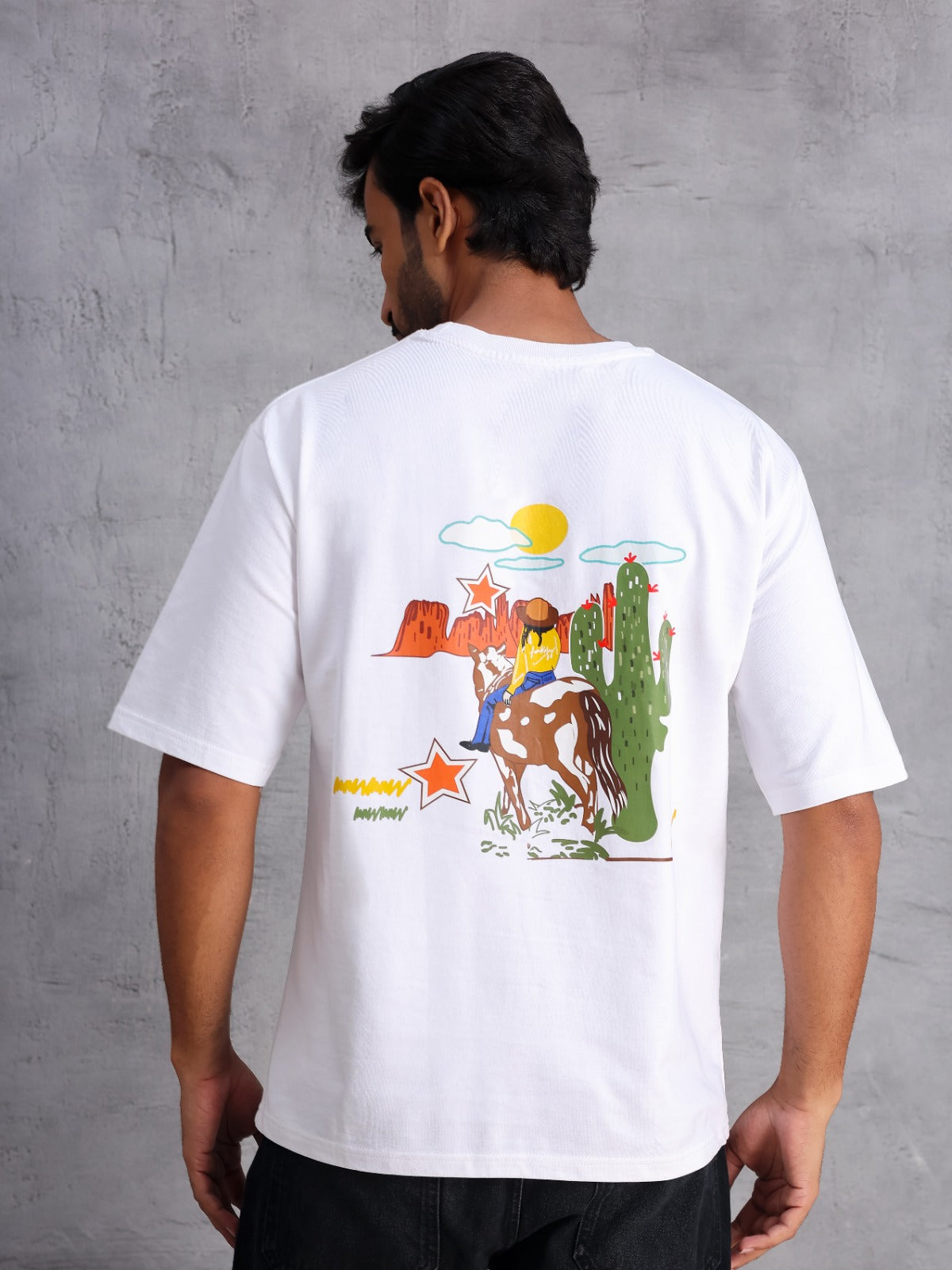 Men Graphic Printed T-shirt