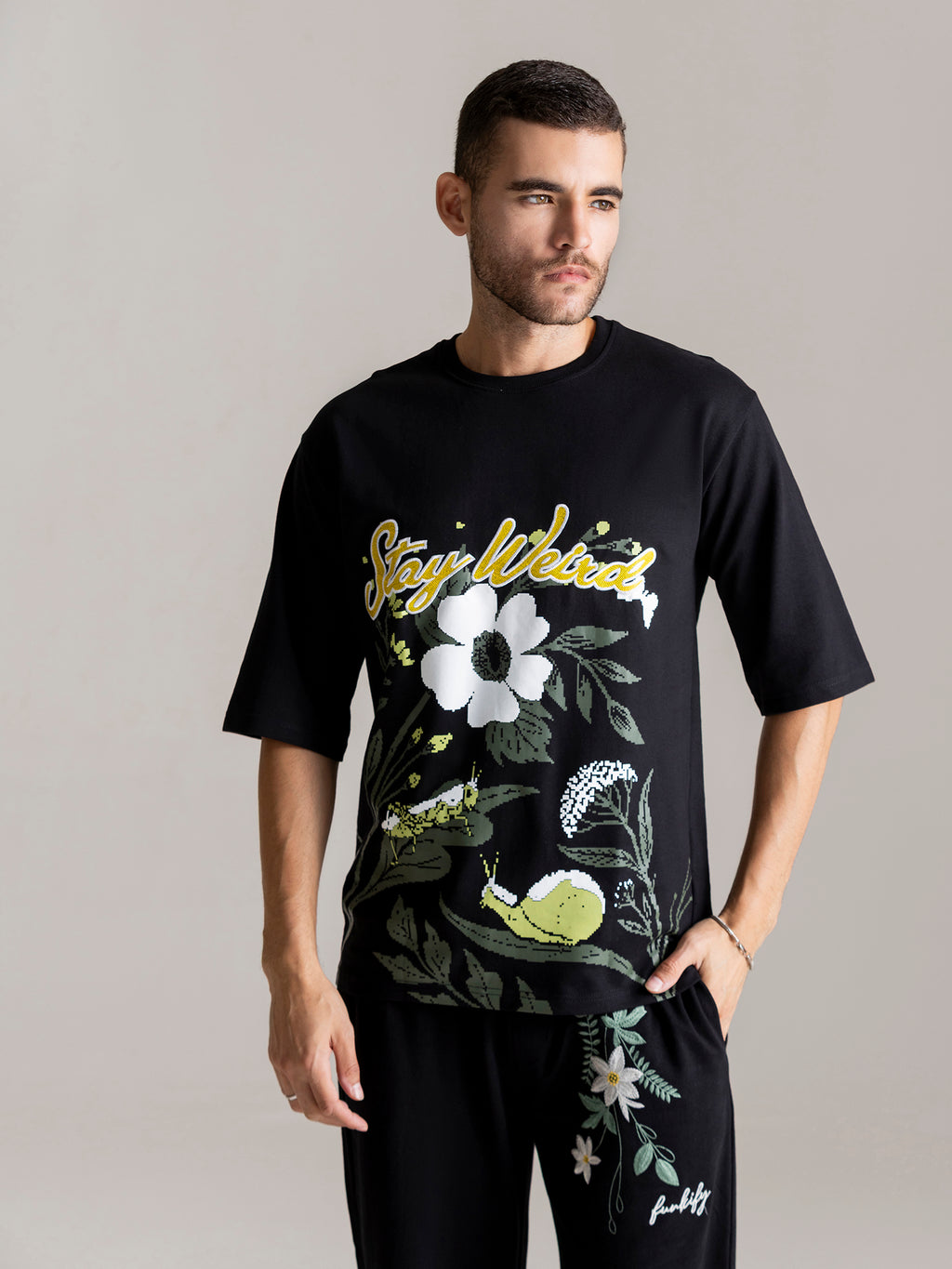 Men Graphic Printed T-shirt