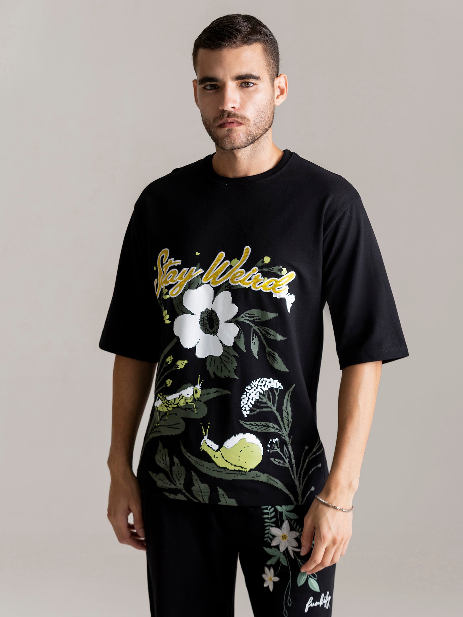 Men Graphic Printed T-shirt