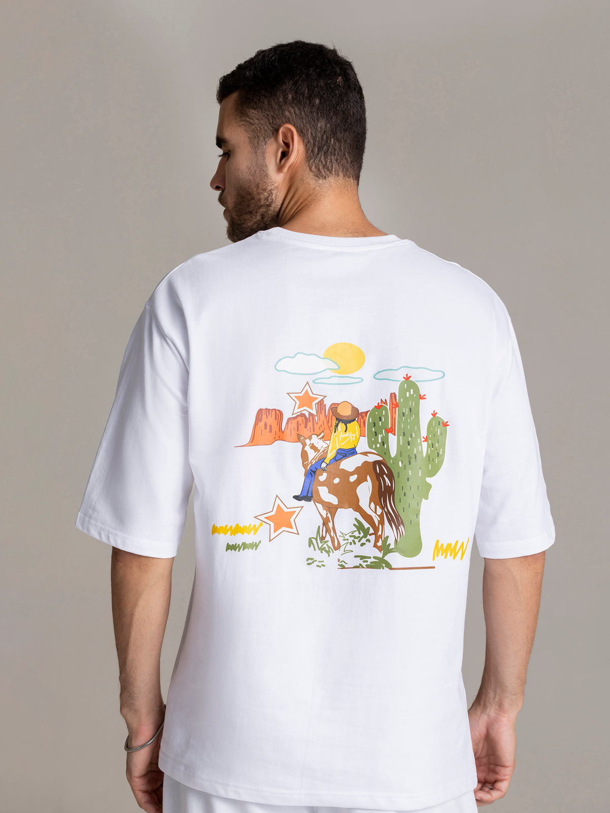 Men Graphic Printed T-shirt