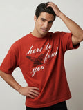 Puff Print Graphic Tee – Oversized Street Fit
