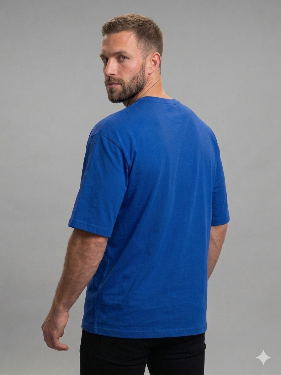 Minimal Embroidered Oversized Tee