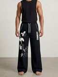 Oversized Terry Cotton Embroidered Pajama