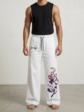 Oversized Terry Cotton Embroidered Pajama