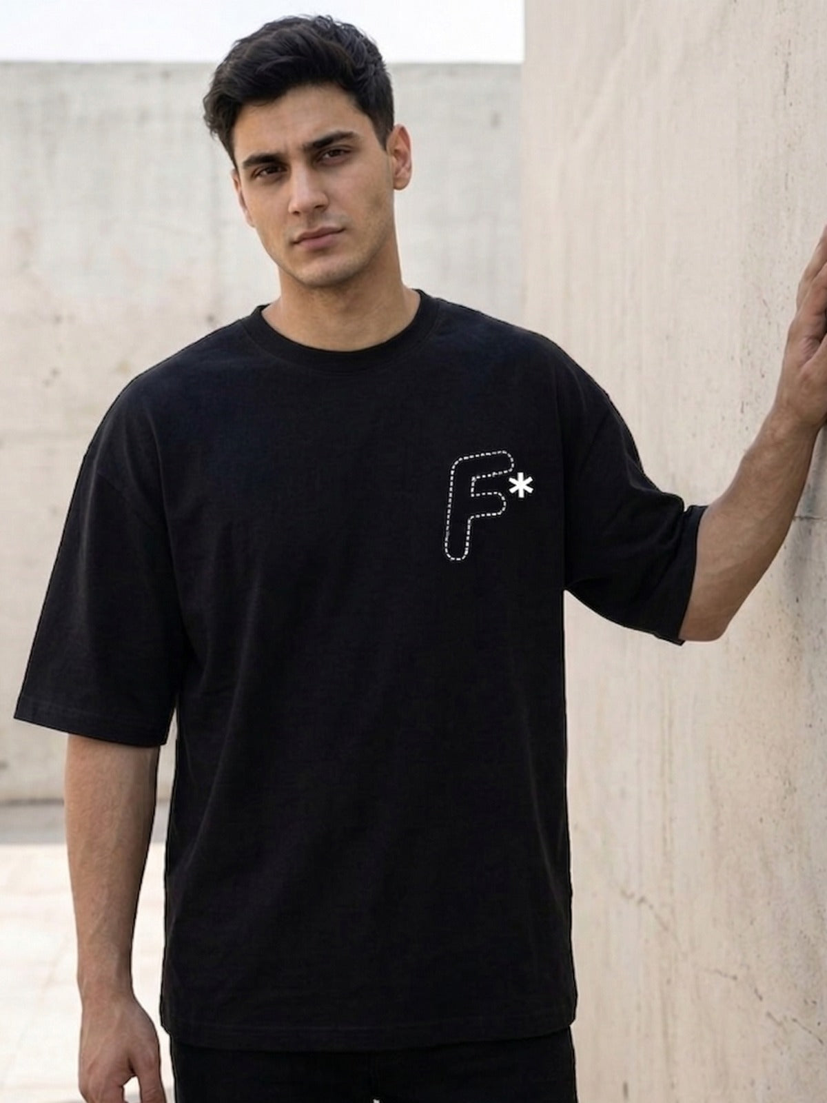 Puff Print Graphic Tee – Oversized Street Fit