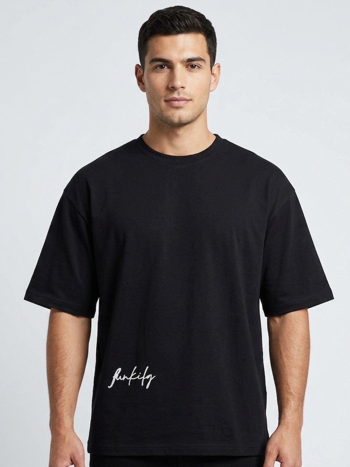 Puff Print Graphic Tee – Oversized Street Fit