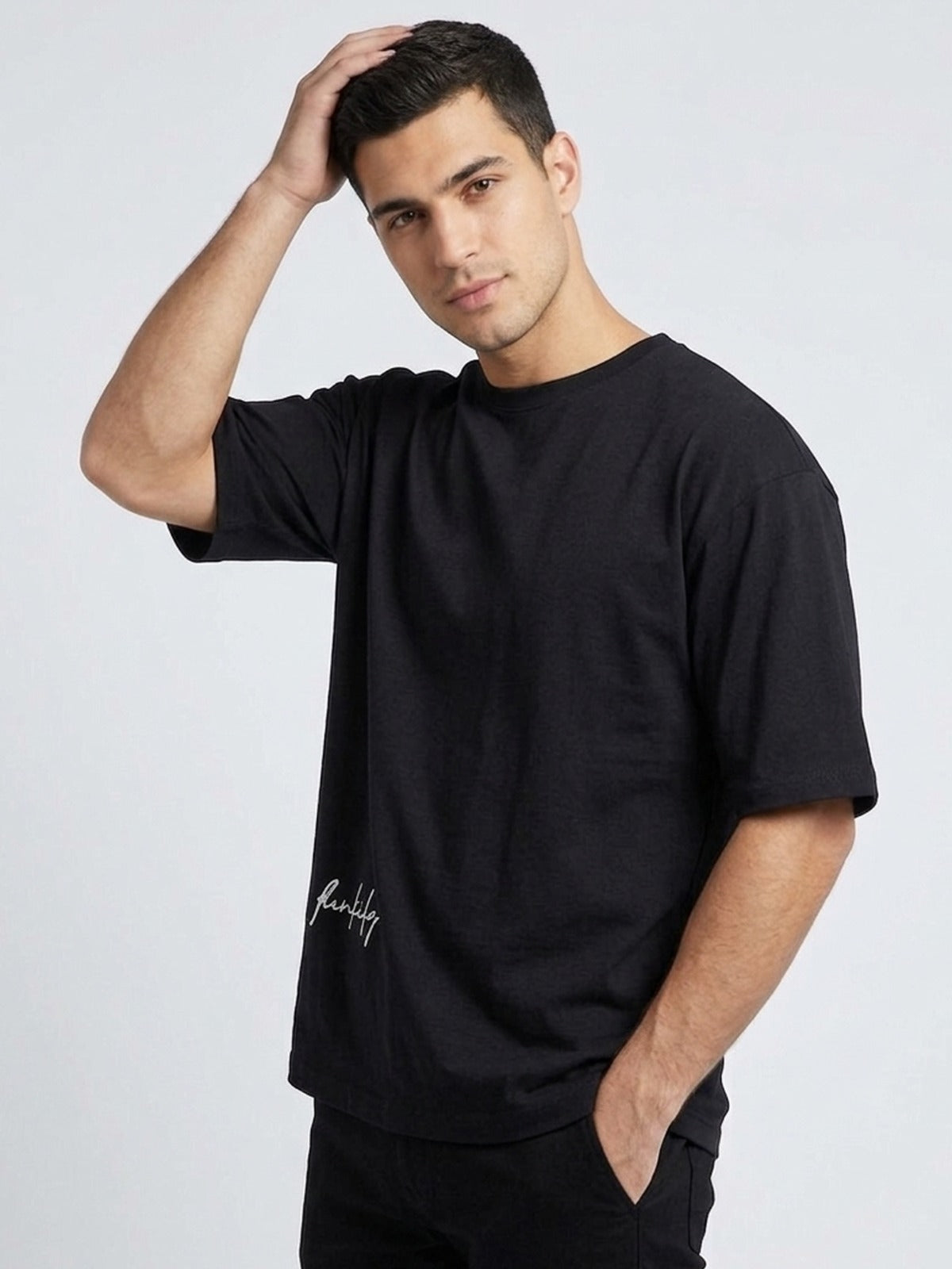 Puff Print Graphic Tee – Oversized Street Fit