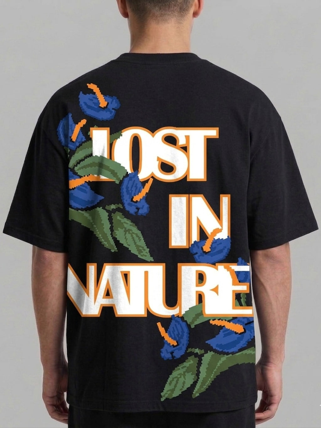 Puff Print Graphic Tee – Oversized Street Fit