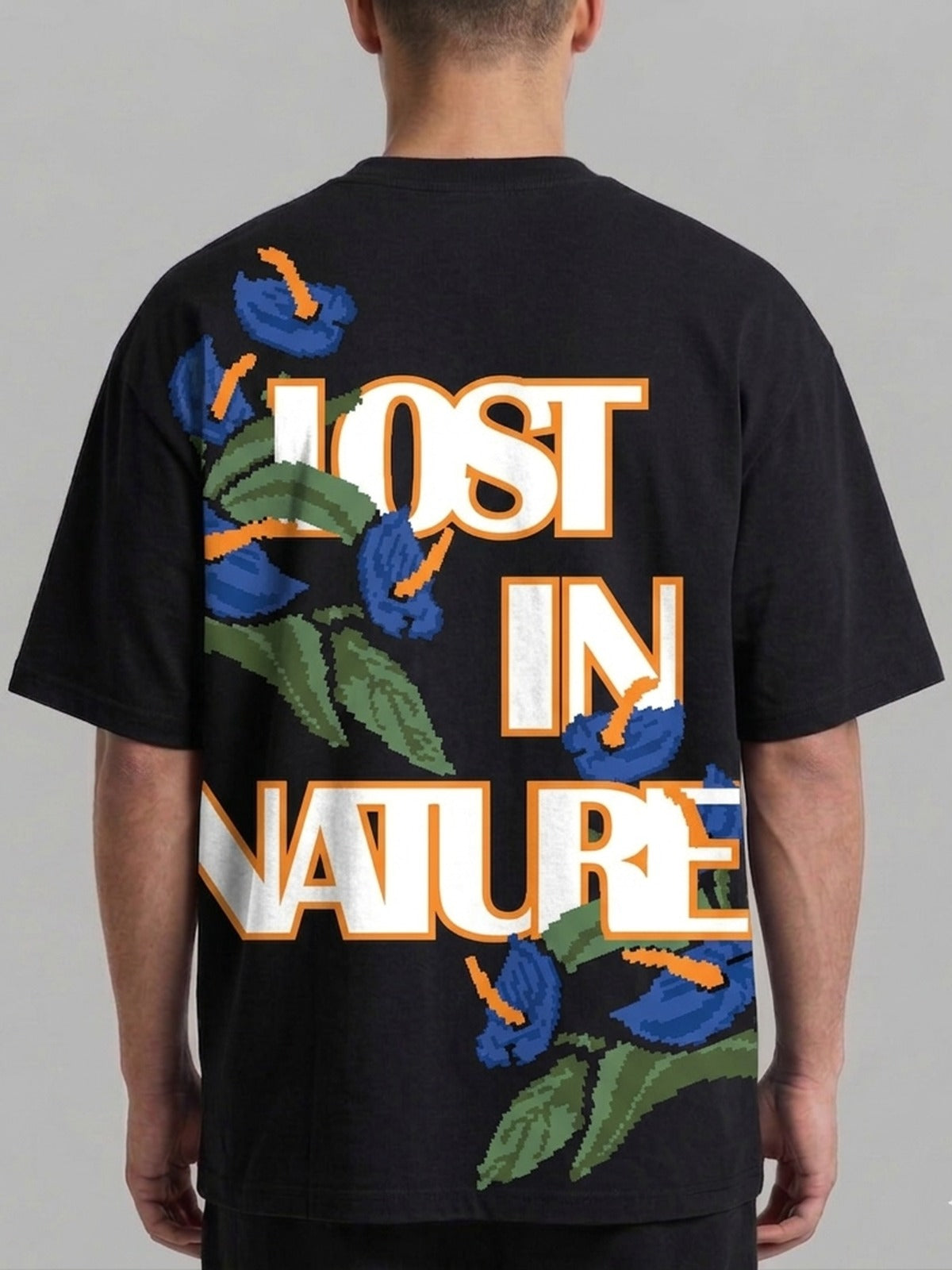 Puff Print Graphic Tee – Oversized Street Fit