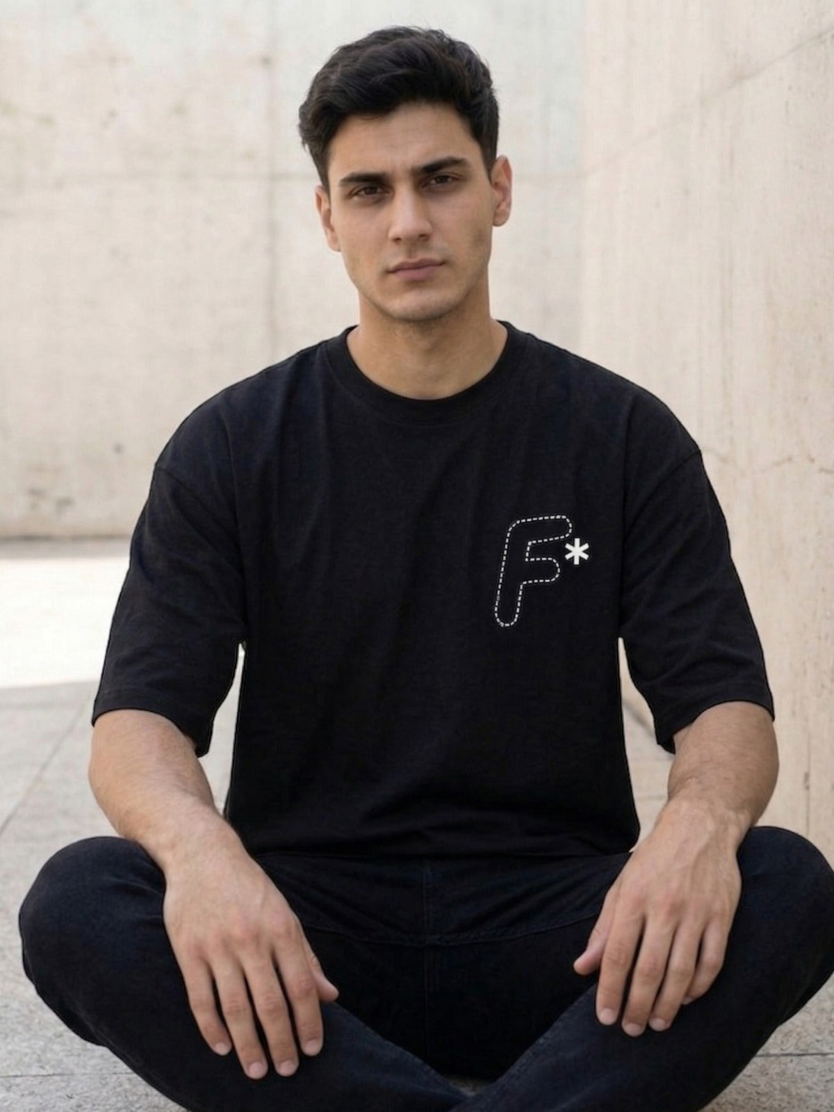 Puff Print Graphic Tee – Oversized Street Fit