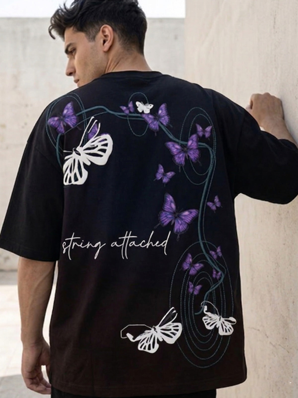 Puff Print Graphic Tee – Oversized Street Fit