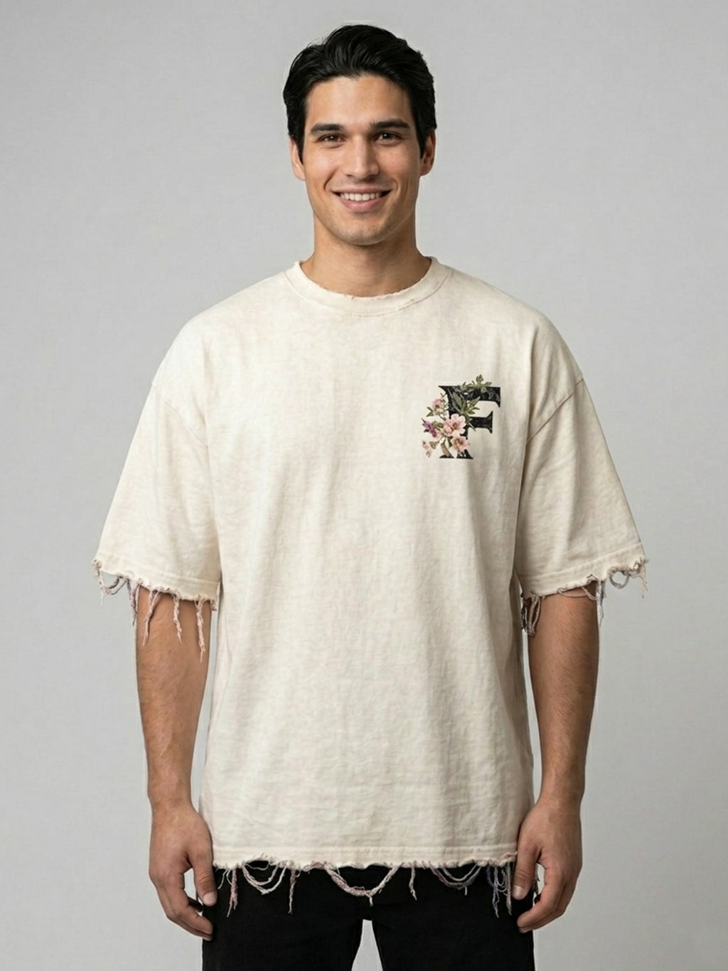 Puff Print Graphic Tee – Oversized Street Fit