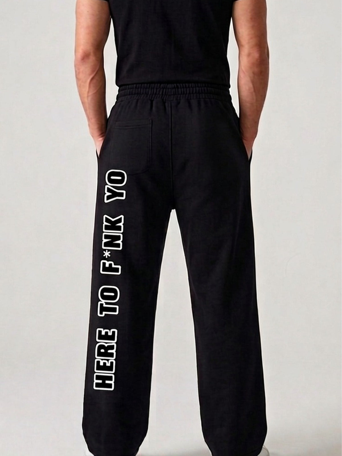Oversized Terry Cotton Embroidered Pajama