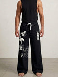 Oversized Terry Cotton Embroidered Pajama