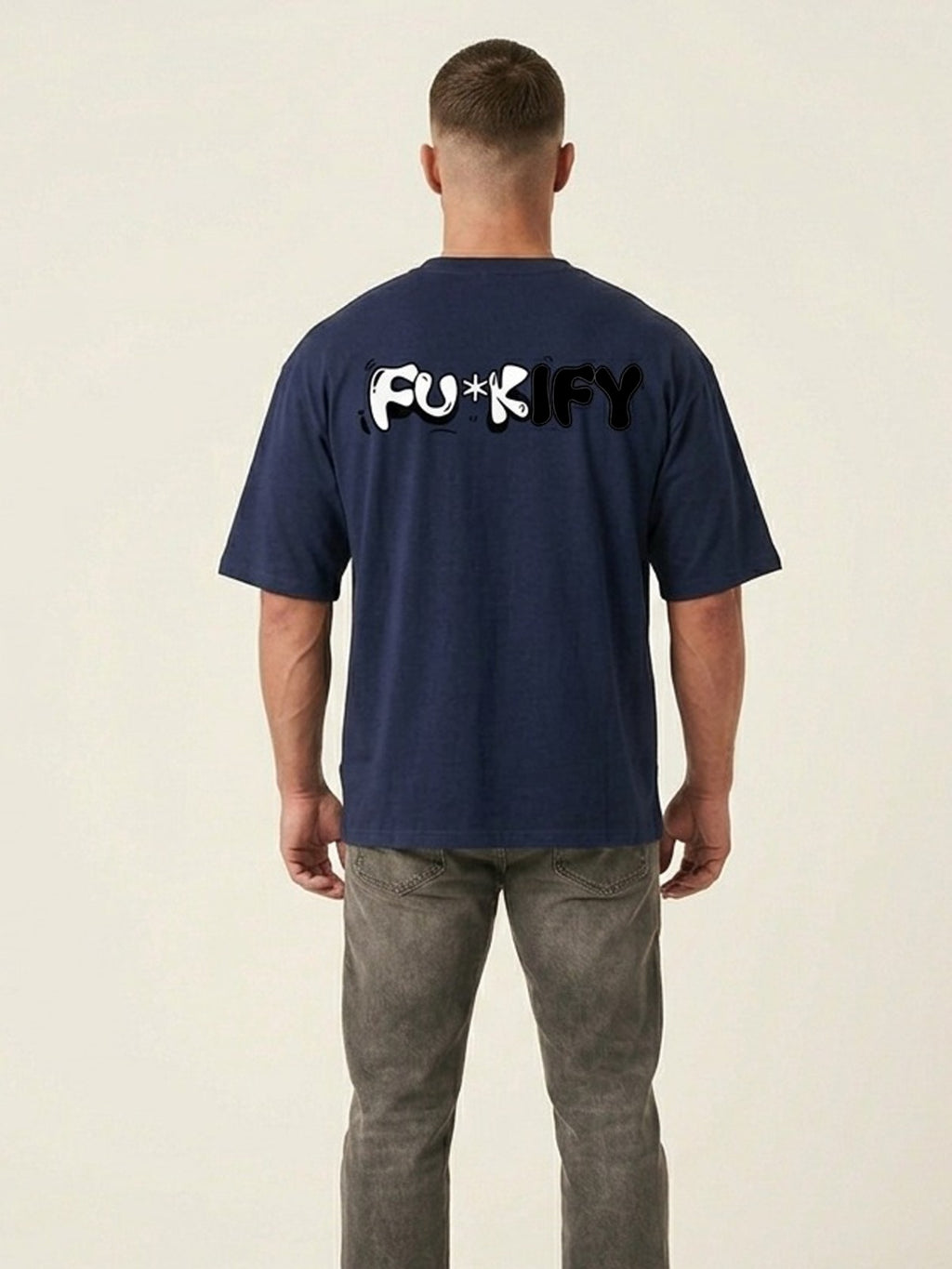 Printed Graphic Tee – Oversized Casual Fit