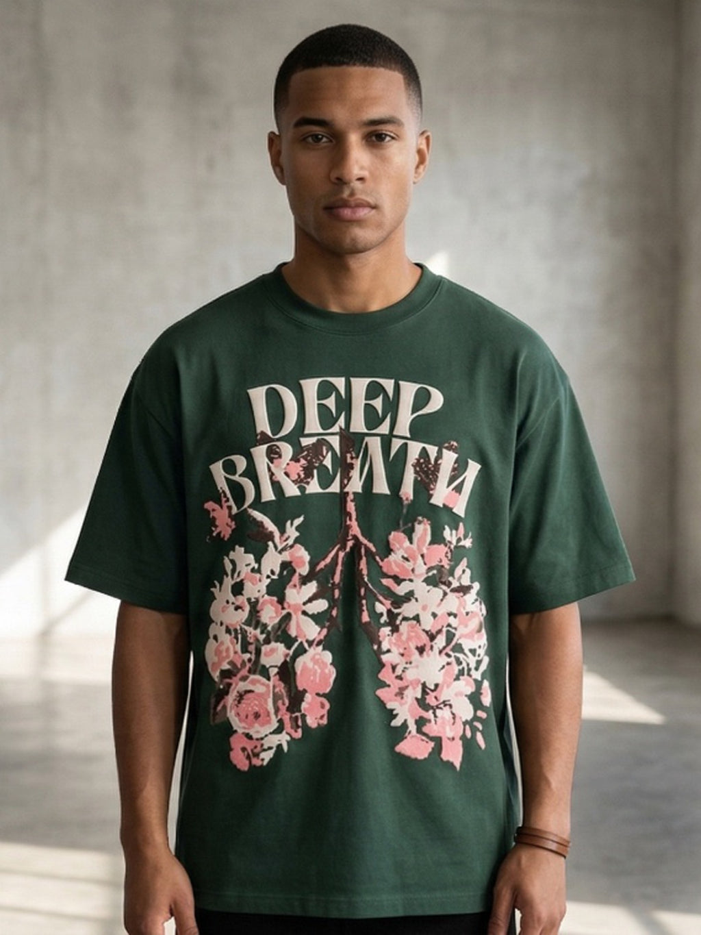 Printed Graphic Tee – Oversized Casual Fit