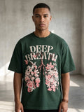 Printed Graphic Tee – Oversized Casual Fit