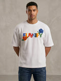 Printed Graphic Tee – Oversized Casual Fit