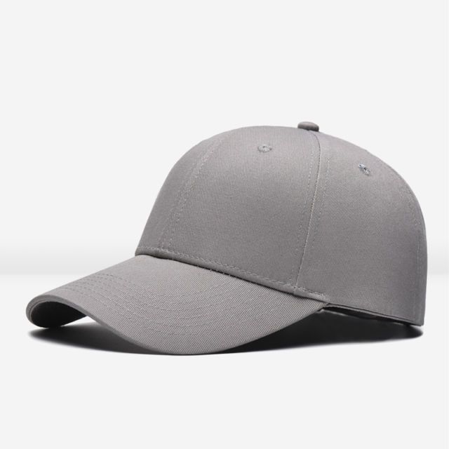 Funkify Solid Grey Cotton Cap