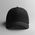 Funkify Solid Black Cotton Cap