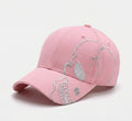 Funkify Washed Cotton Cap with Embroidery & Print – Adjustable Casual Cap