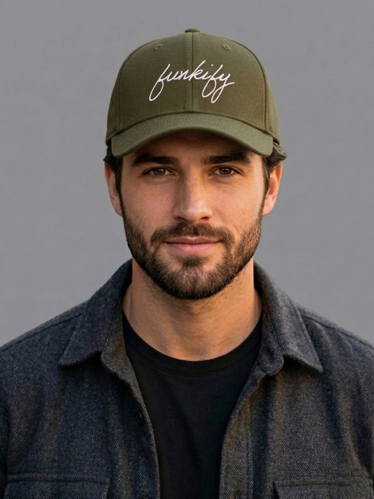 Unisex Cotton Adjustable Sports Cap-olv