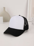 Two-Tone Classic Mesh Trucker Cap