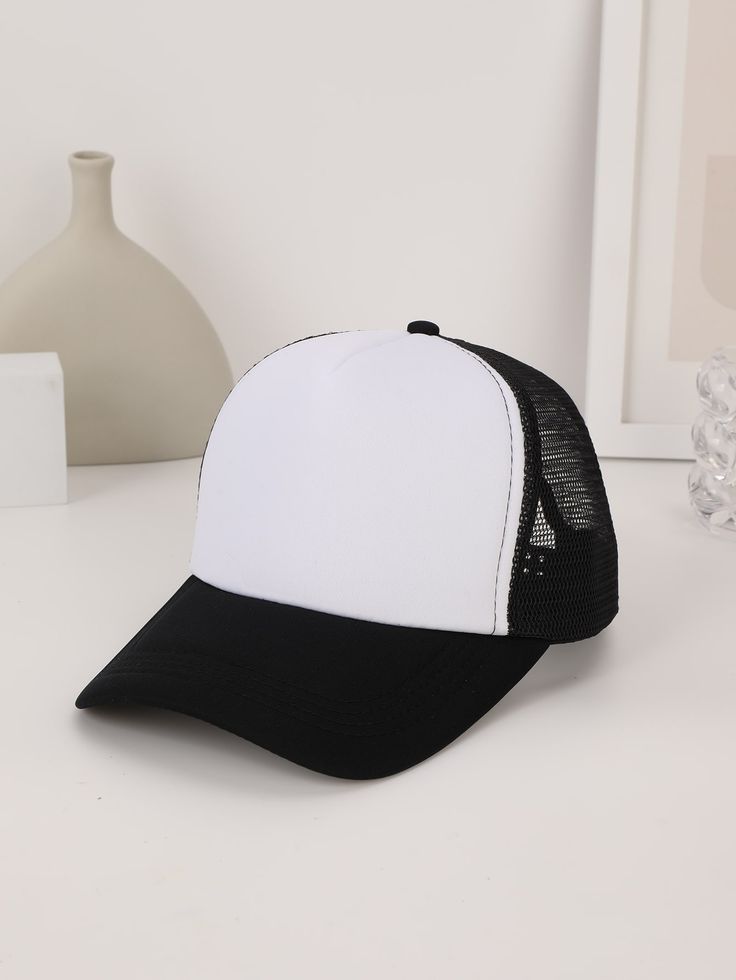 Two-Tone Classic Mesh Trucker Cap