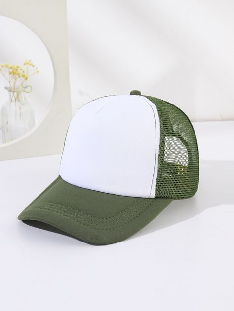 Two-Tone Classic Mesh Trucker Cap