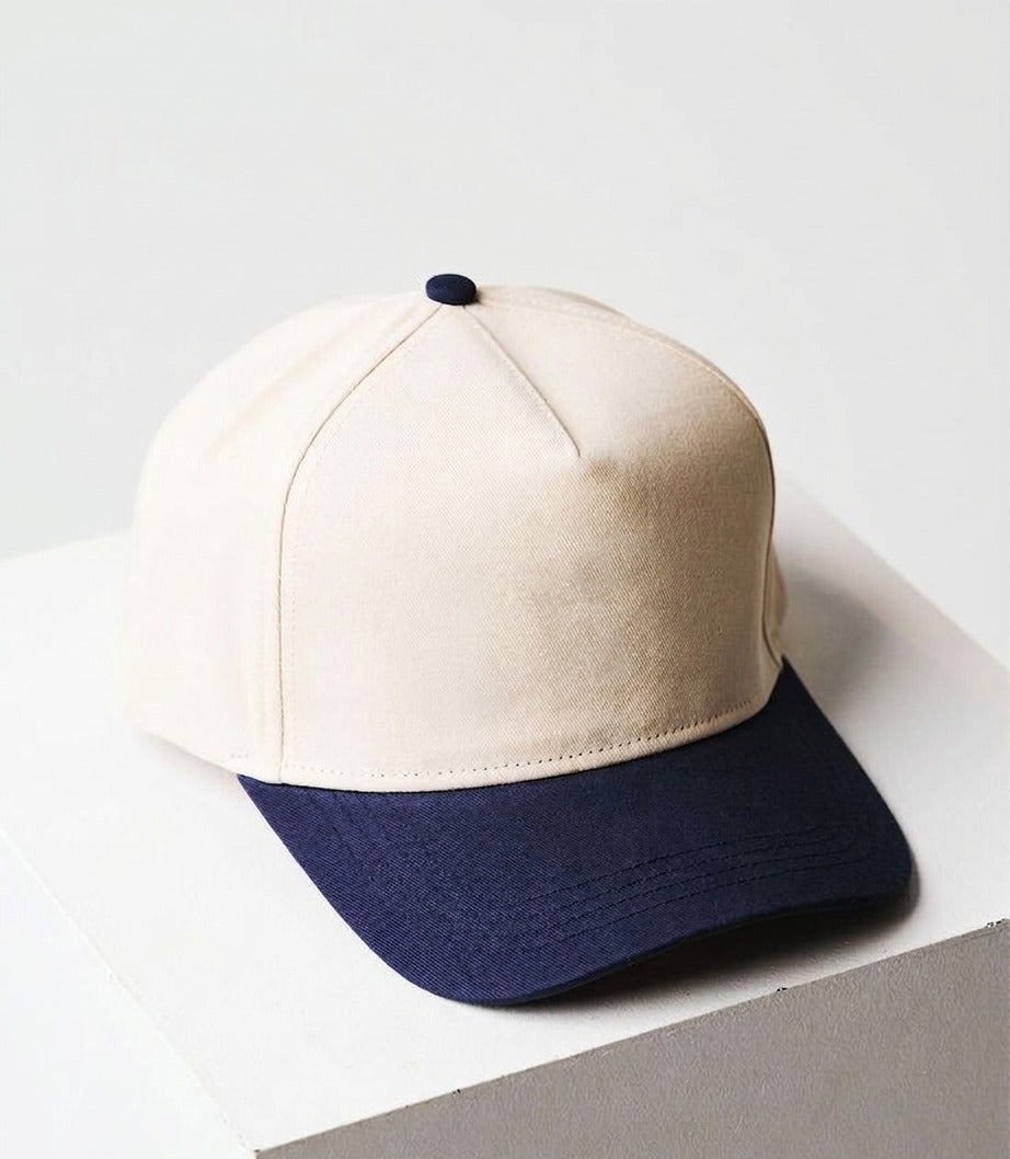 Two-Tone Heritage Cotton Canvas Cap