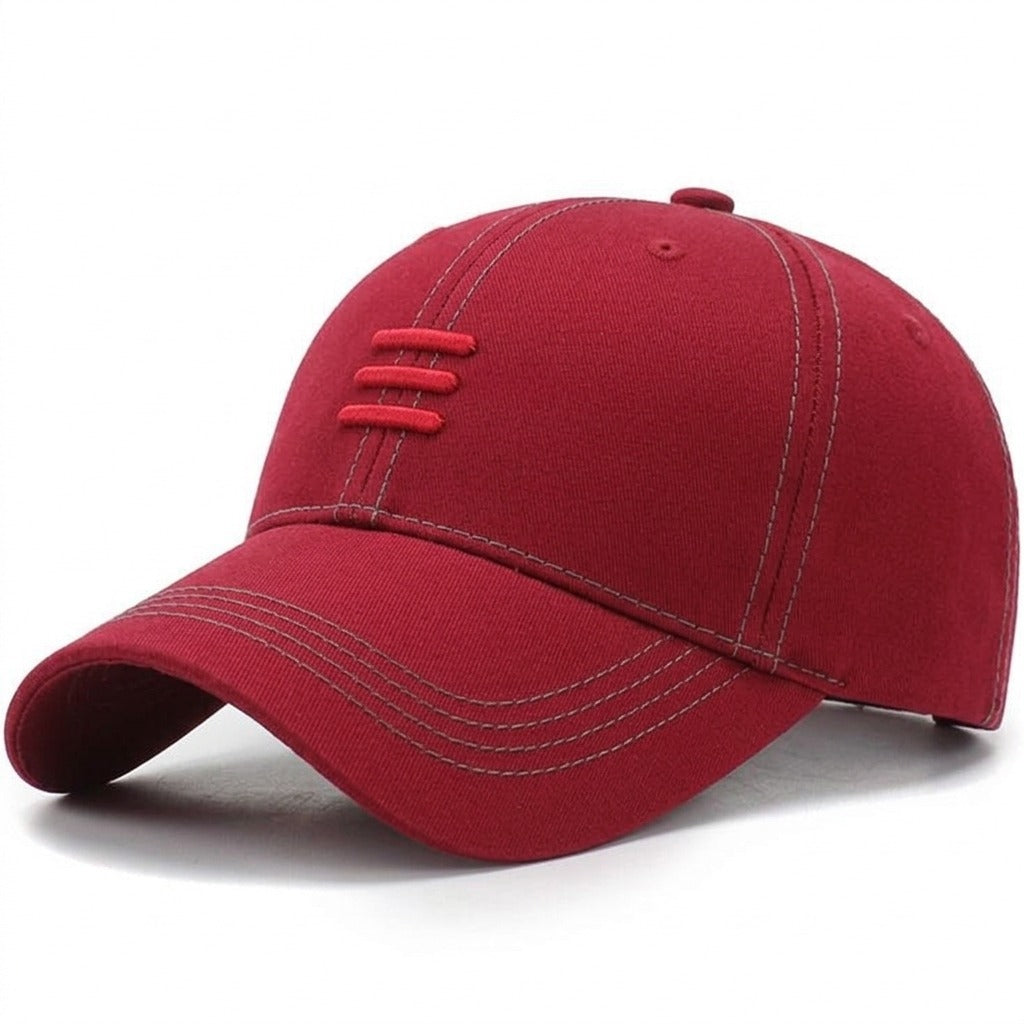 Triple-Bar Stealth  Denim Baseball Cap