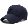 Triple-Bar Stealth Denim Baseball Cap