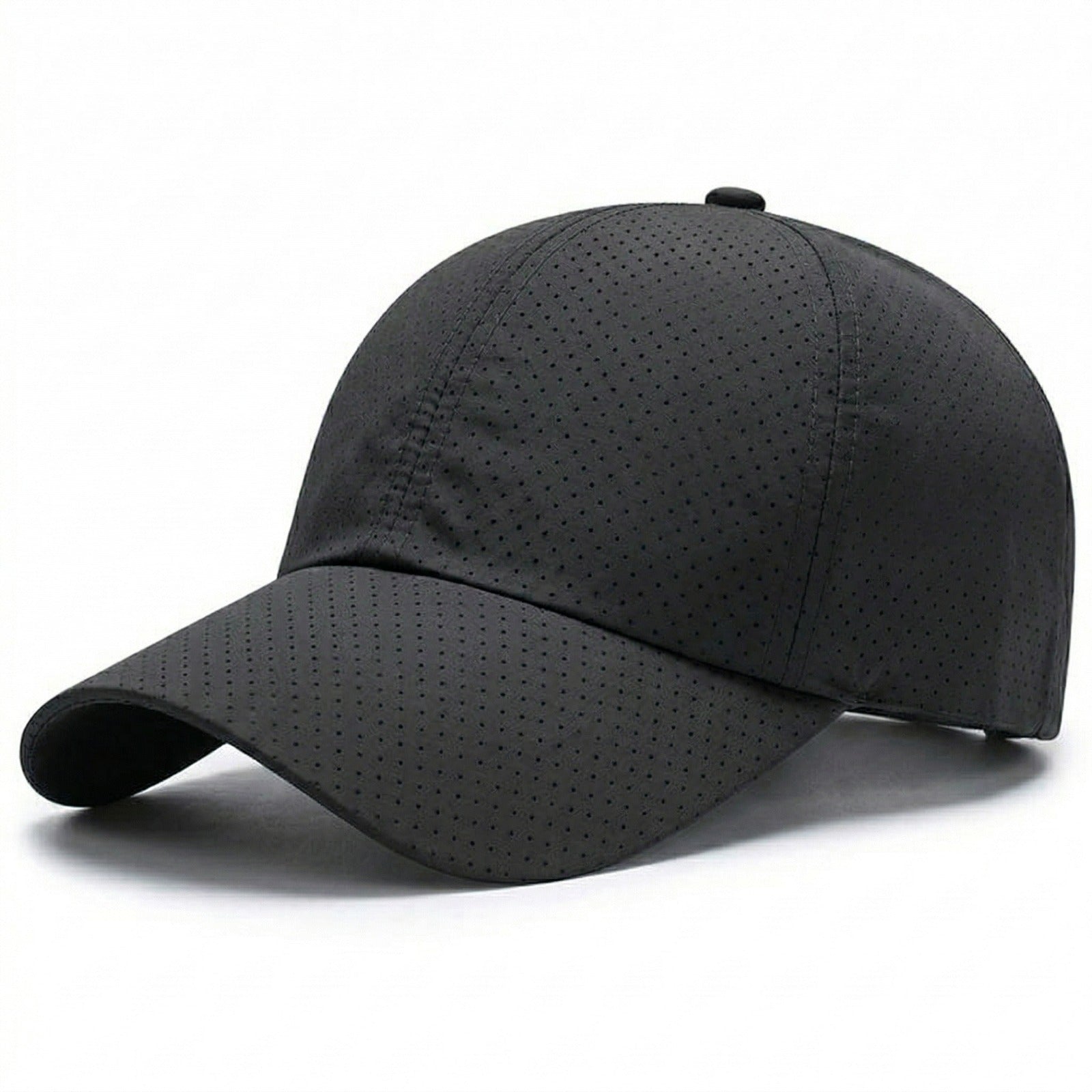 Ultra-Breathable Perforated Cotton Performance Cap