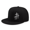 Flat Brim Snapback Cap