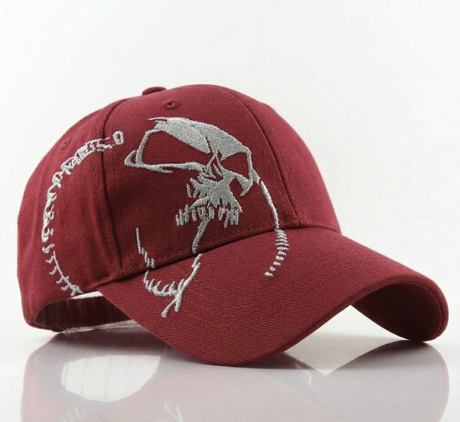 Funkify Washed Cotton Printed Cap – Adjustable Casual Cap