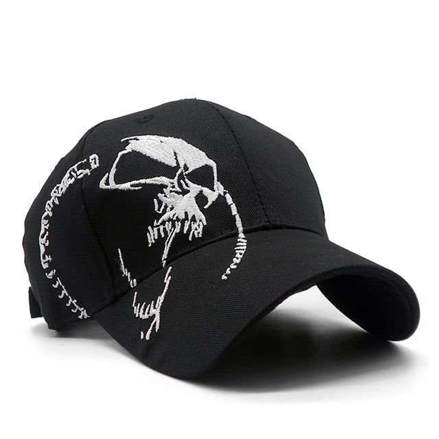 Funkify Washed Cotton Printed Cap – Adjustable Casual Cap