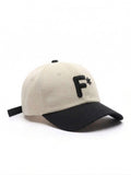 Funkify Washed Cotton Cap with F Logo Print – Casual Cap*
