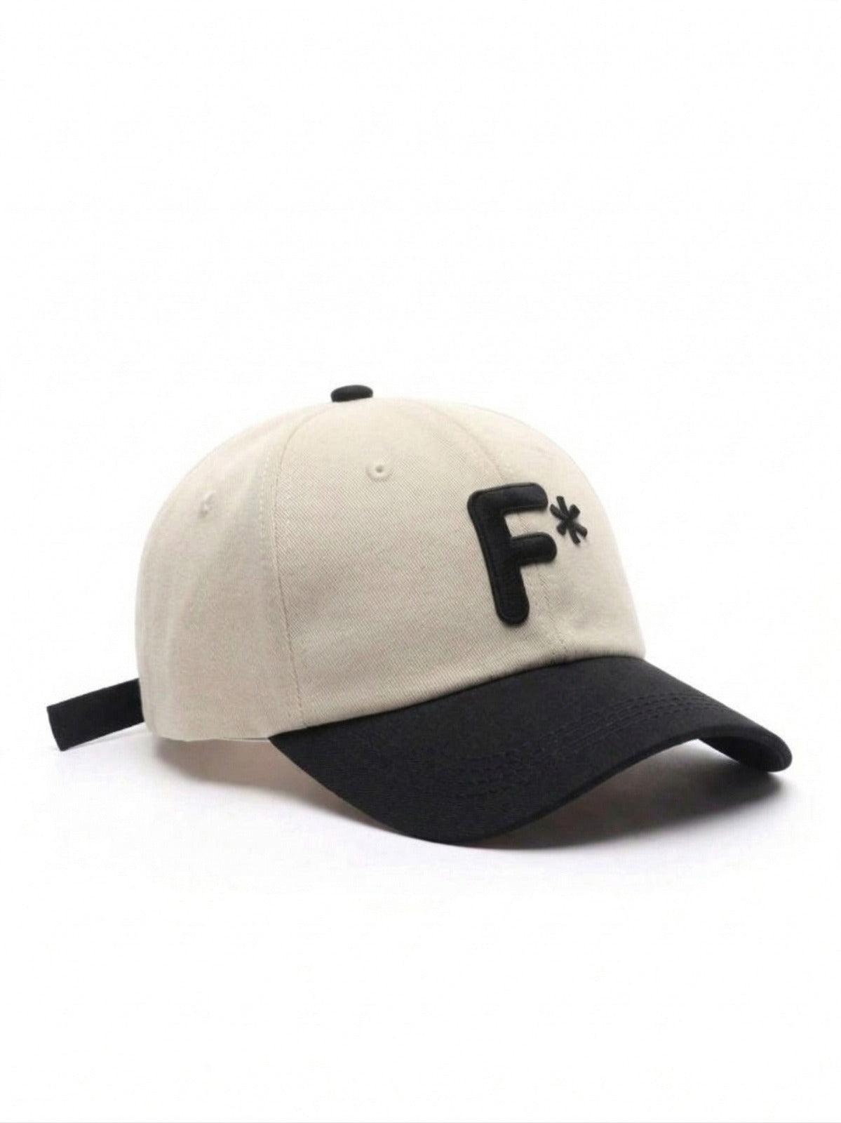 Funkify Washed Cotton Cap with F Logo Print – Casual Cap*