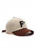 Funkify Washed Cotton Cap with F Logo Print – Casual Cap*