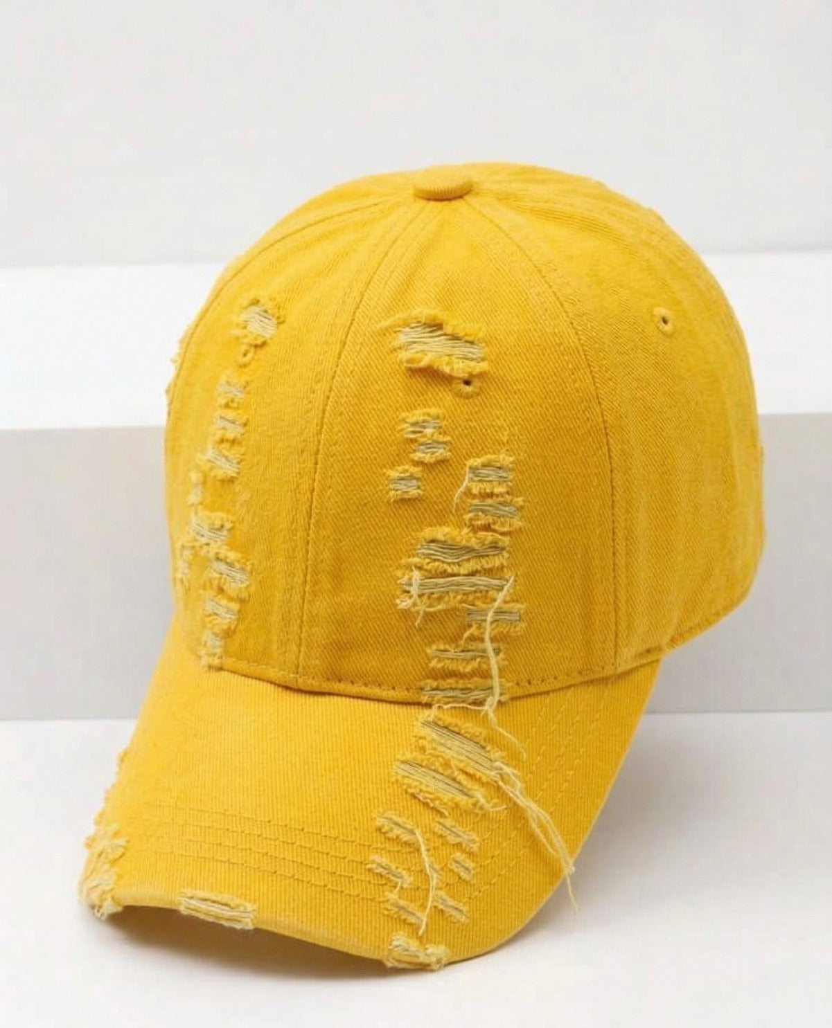 Funkify Washed Denim Cap – Casual Cap