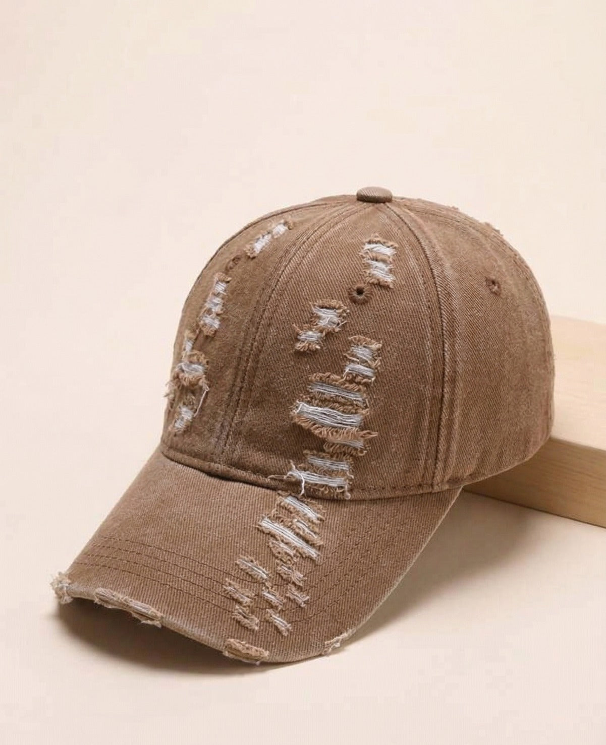 Funkify Washed Denim Cap – Casual Cap