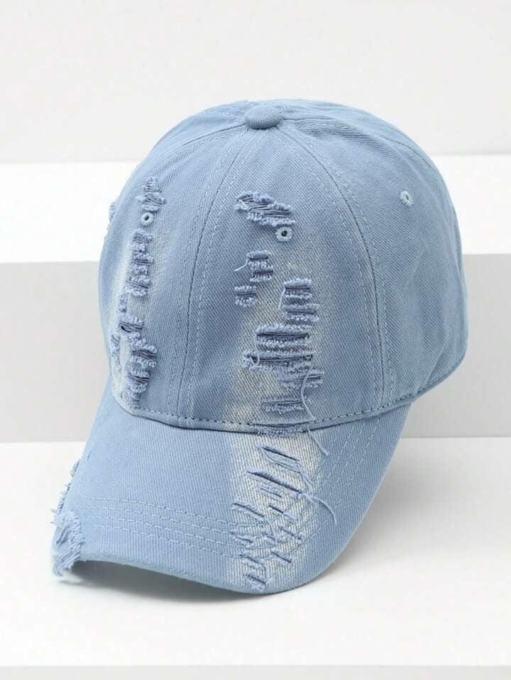Funkify Washed Denim Cap – Casual Cap