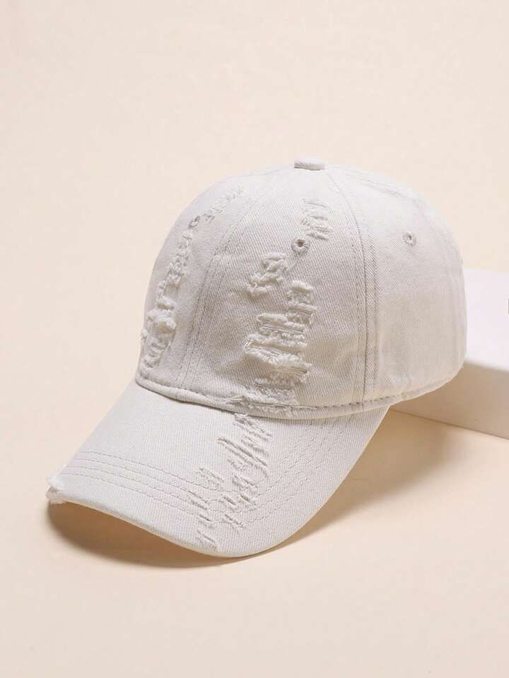 Funkify Washed Denim Cap – Casual Cap