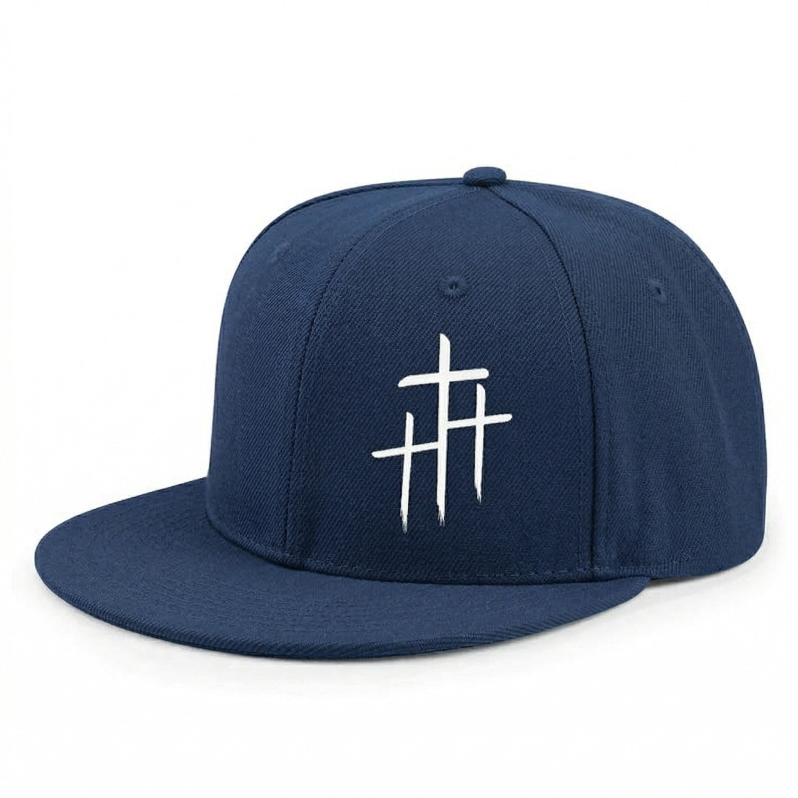 Flat Brim Snapback Cap